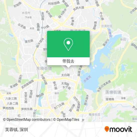 芙蓉镇地图