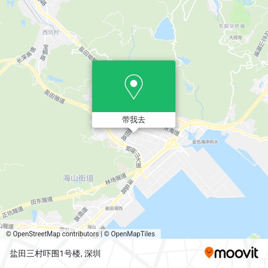 盐田三村吓围1号楼地图