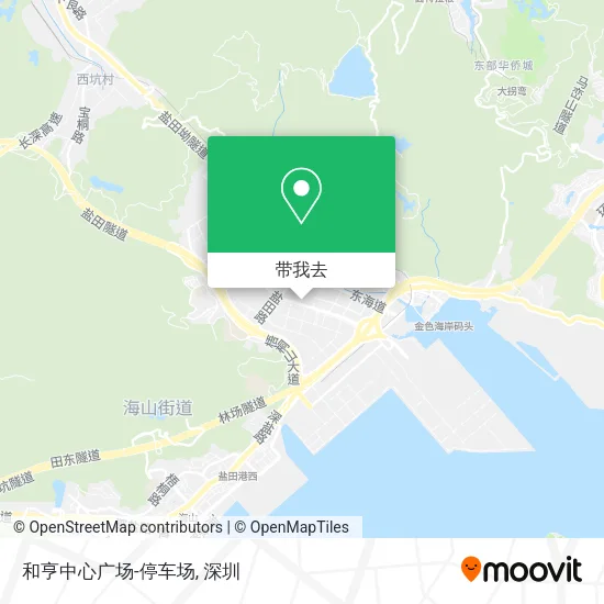 和亨中心广场-停车场地图