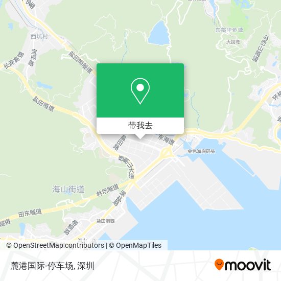 麓港国际-停车场地图