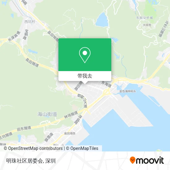 明珠社区居委会地图