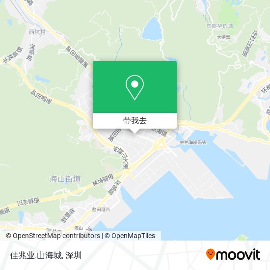 佳兆业.山海城地图