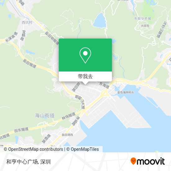 和亨中心广场地图