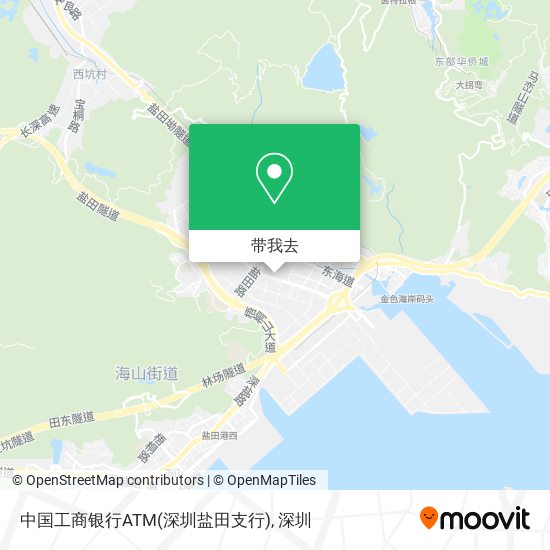 中国工商银行ATM(深圳盐田支行)地图