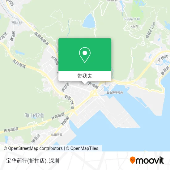 宝华药行(折扣店)地图