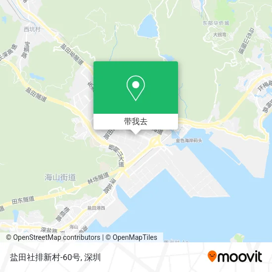 盐田社排新村-60号地图