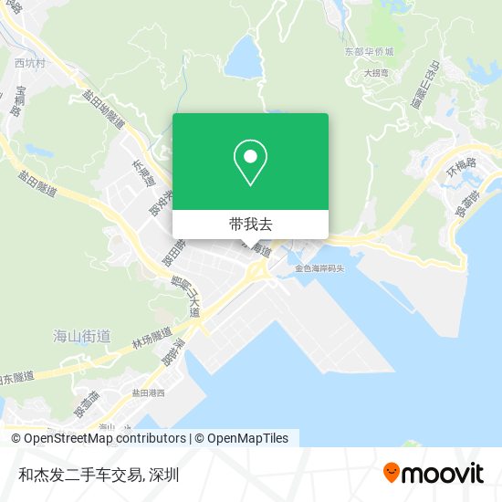 和杰发二手车交易地图