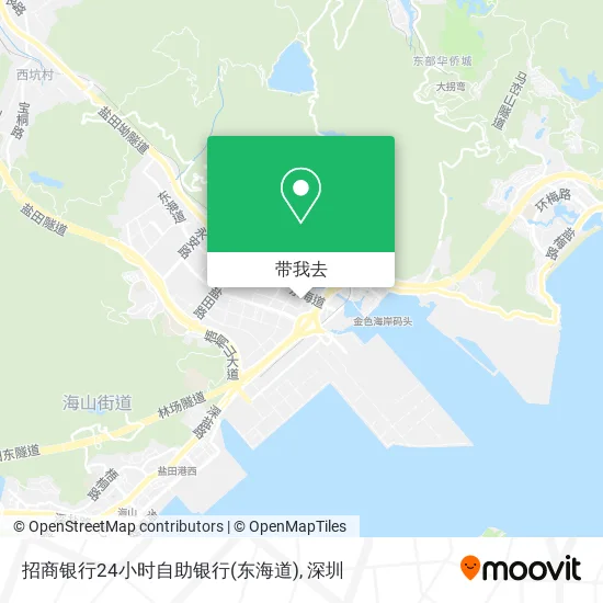 招商银行24小时自助银行(东海道)地图