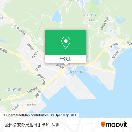 盐田公安分局盐田派出所地图