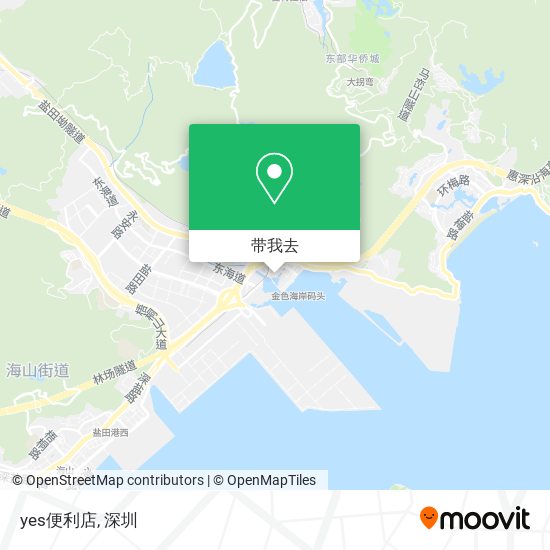 yes便利店地图