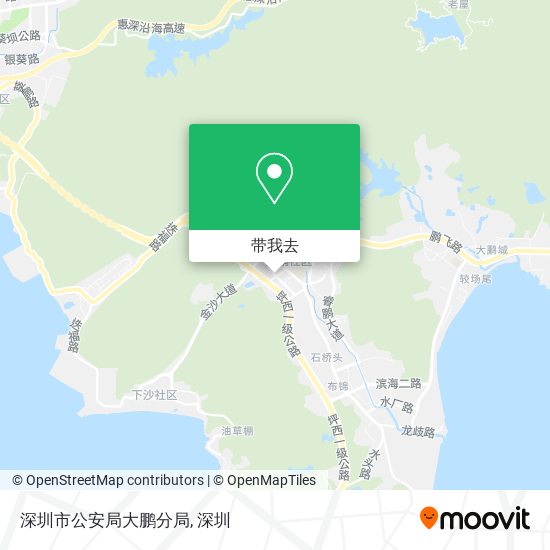 深圳市公安局大鹏分局地图
