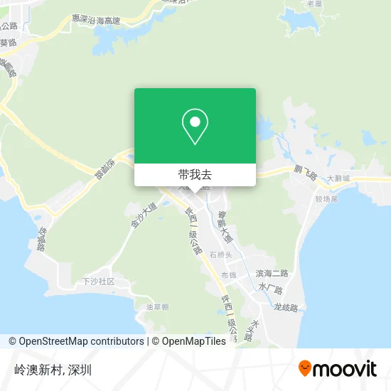 岭澳新村地图