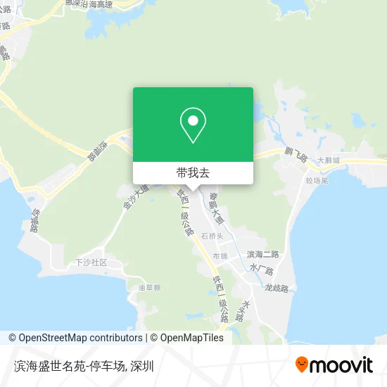 滨海盛世名苑-停车场地图