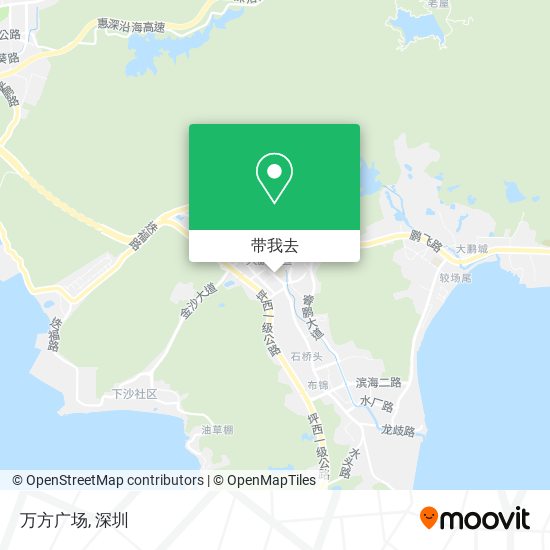 万方广场地图
