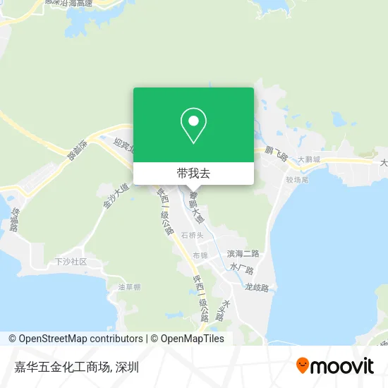 嘉华五金化工商场地图