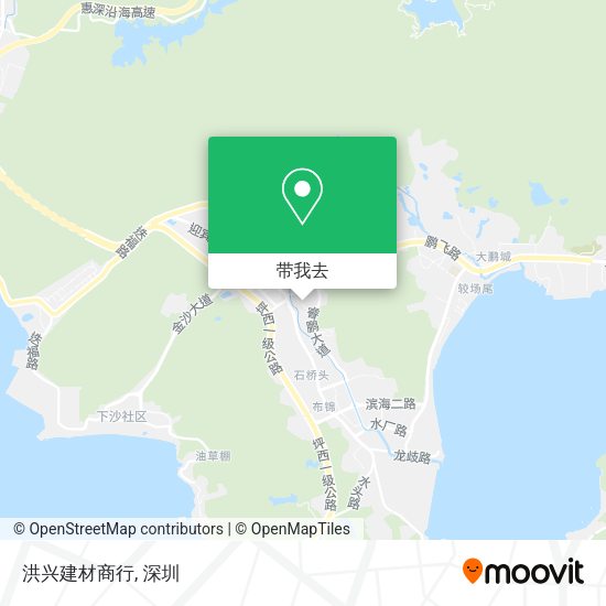 洪兴建材商行地图