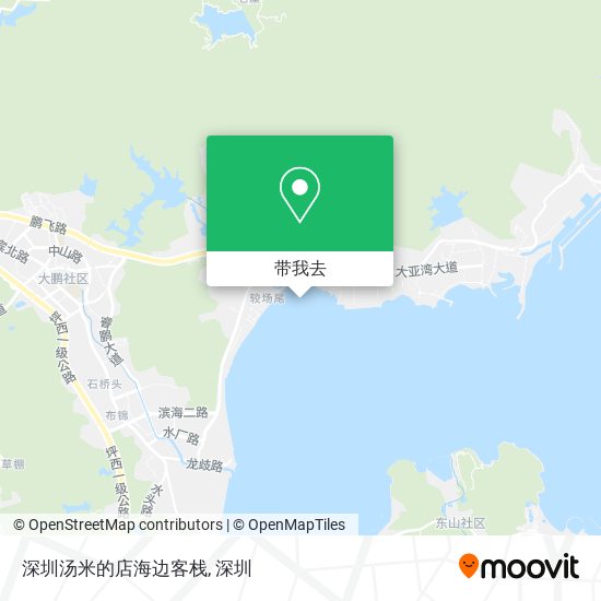 深圳汤米的店海边客栈地图