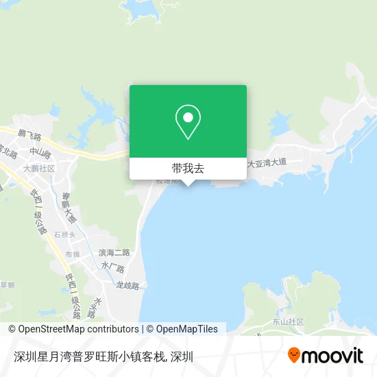 深圳星月湾普罗旺斯小镇客栈地图