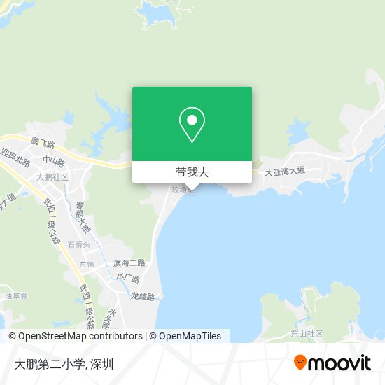 大鹏第二小学地图