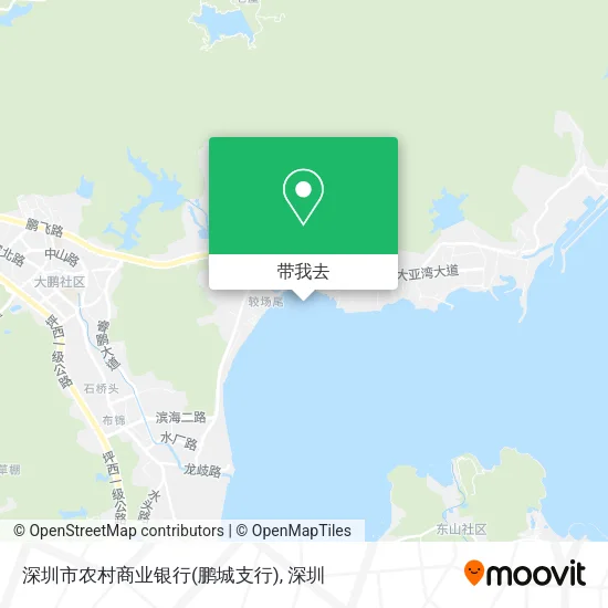 深圳市农村商业银行(鹏城支行)地图