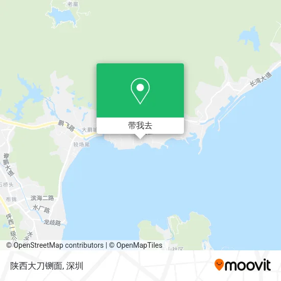 陕西大刀铡面地图