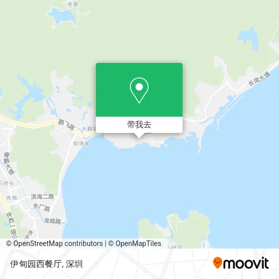 伊甸园西餐厅地图