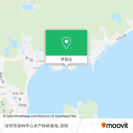 深圳市农科中心水产科研基地地图
