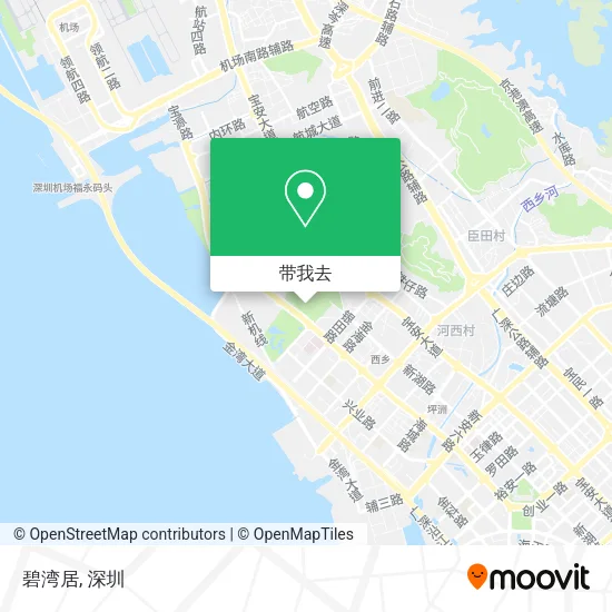 碧湾居地图