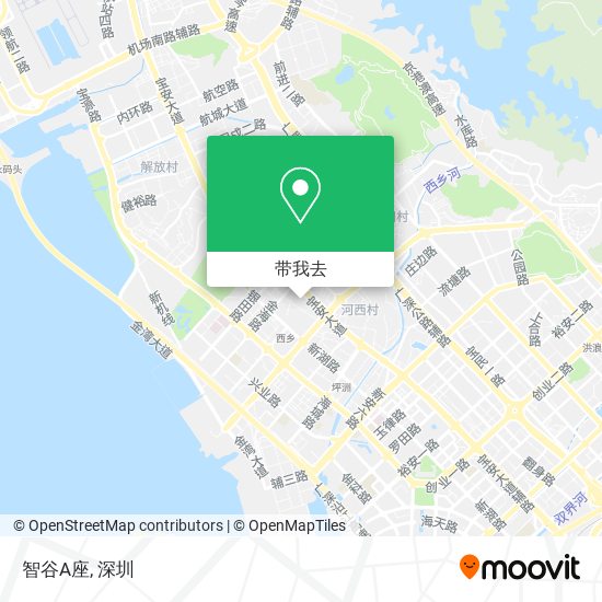 智谷A座地图
