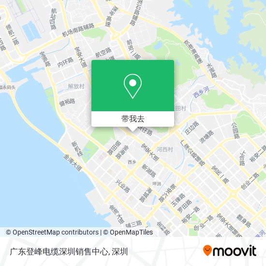 广东登峰电缆深圳销售中心地图