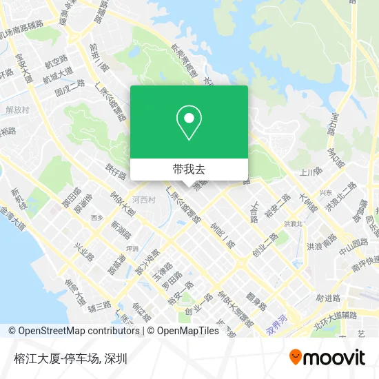 榕江大厦-停车场地图
