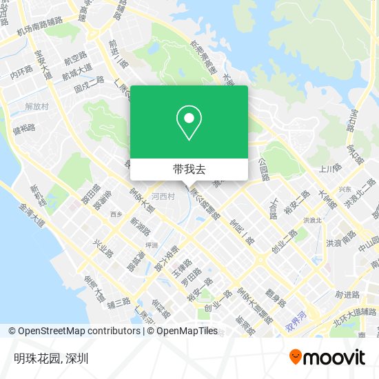 明珠花园地图