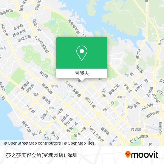 莎之莎美容会所(富瑰园店)地图