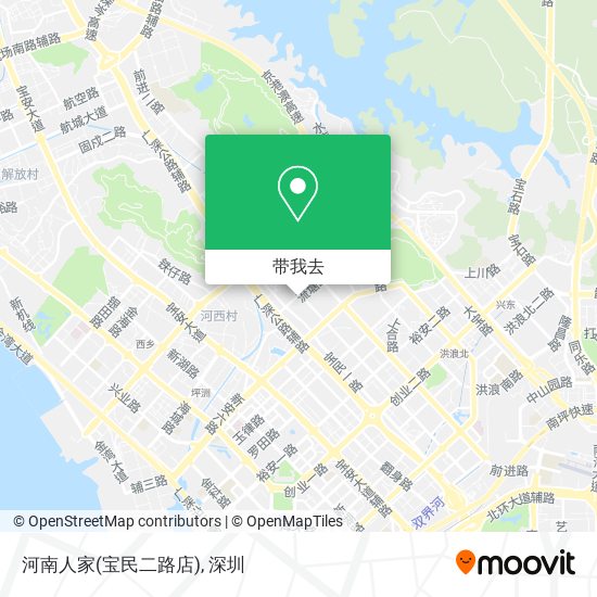 河南人家(宝民二路店)地图