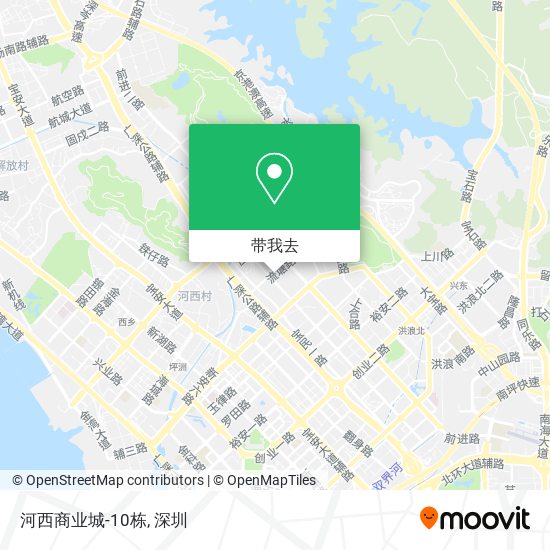 河西商业城-10栋地图