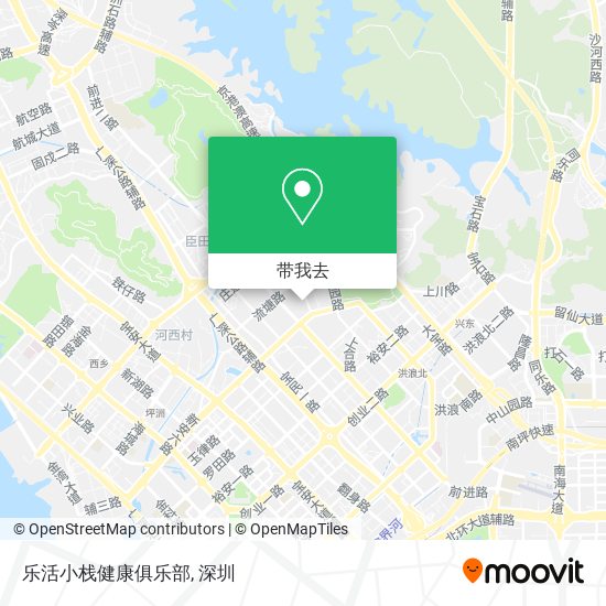乐活小栈健康俱乐部地图