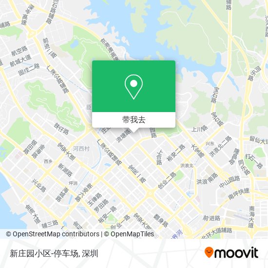 新庄园小区-停车场地图