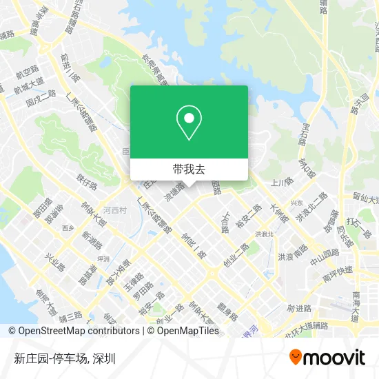 新庄园-停车场地图