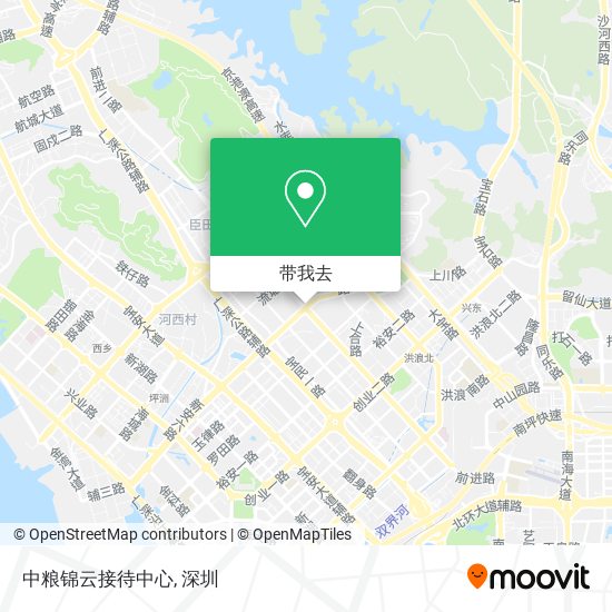 中粮锦云接待中心地图