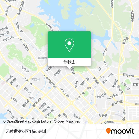 天骄世家6区1栋地图