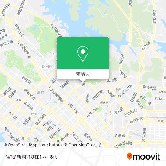 宝安新村-18栋1座地图