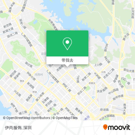 伊尚服饰地图