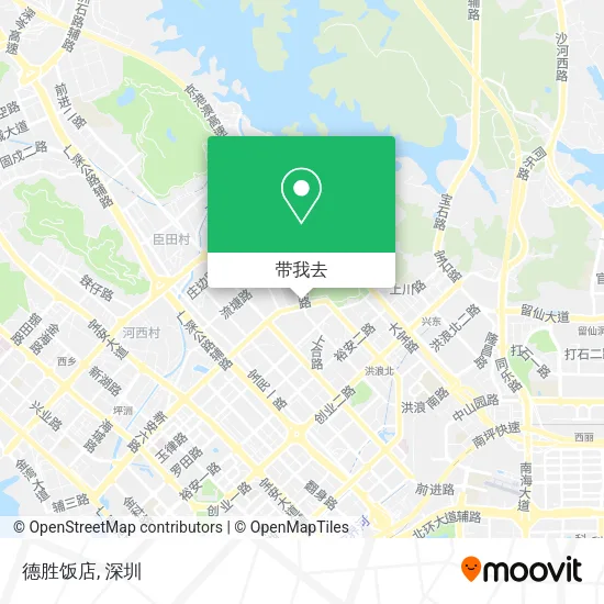 德胜饭店地图