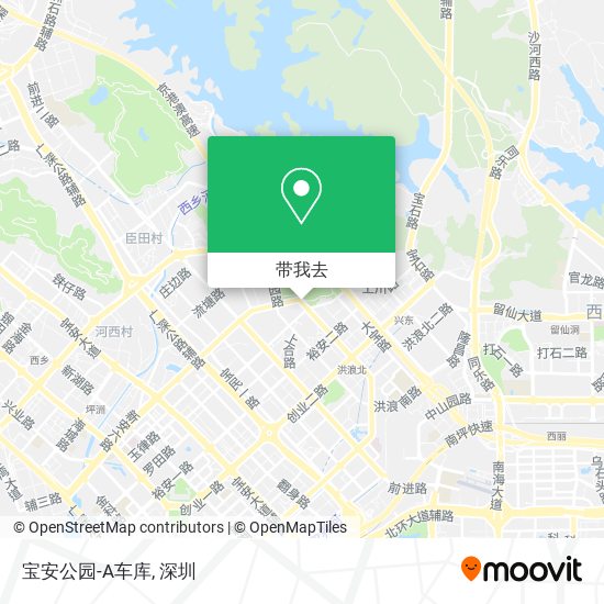 宝安公园-A车库地图