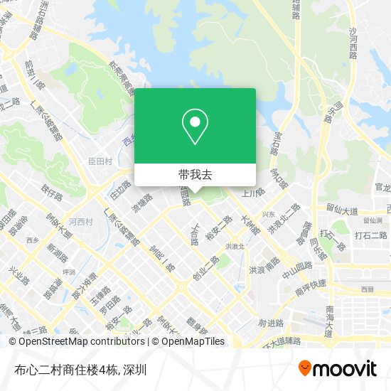 布心二村商住楼4栋地图