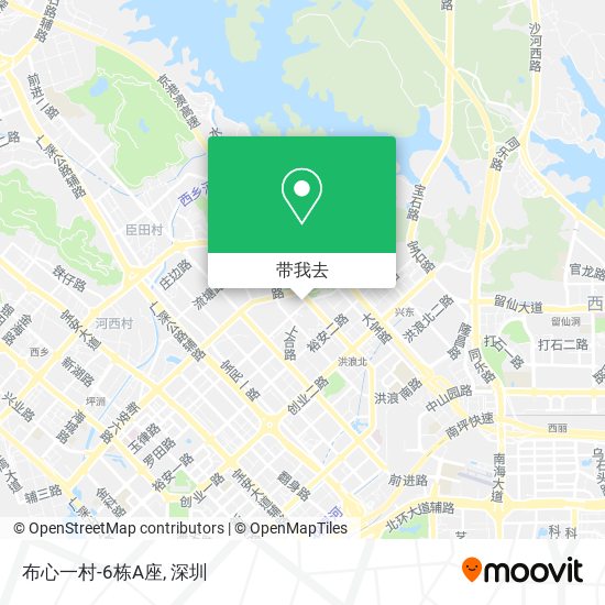 布心一村-6栋A座地图