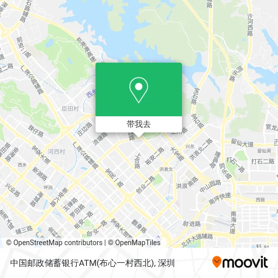 中国邮政储蓄银行ATM(布心一村西北)地图