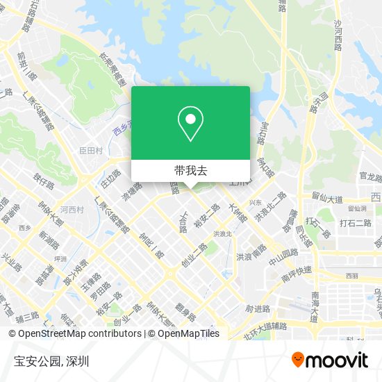 宝安公园地图