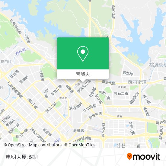 电明大厦地图