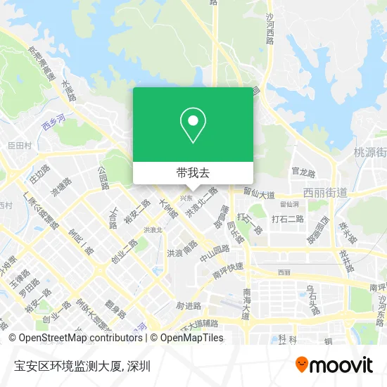 宝安区环境监测大厦地图